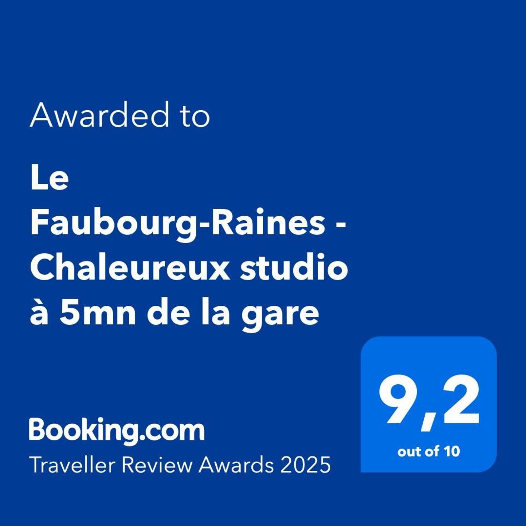 Le Faubourg-Raines - Chaleureux Studio A 5Mn De La Gare Дижон Екстериор снимка